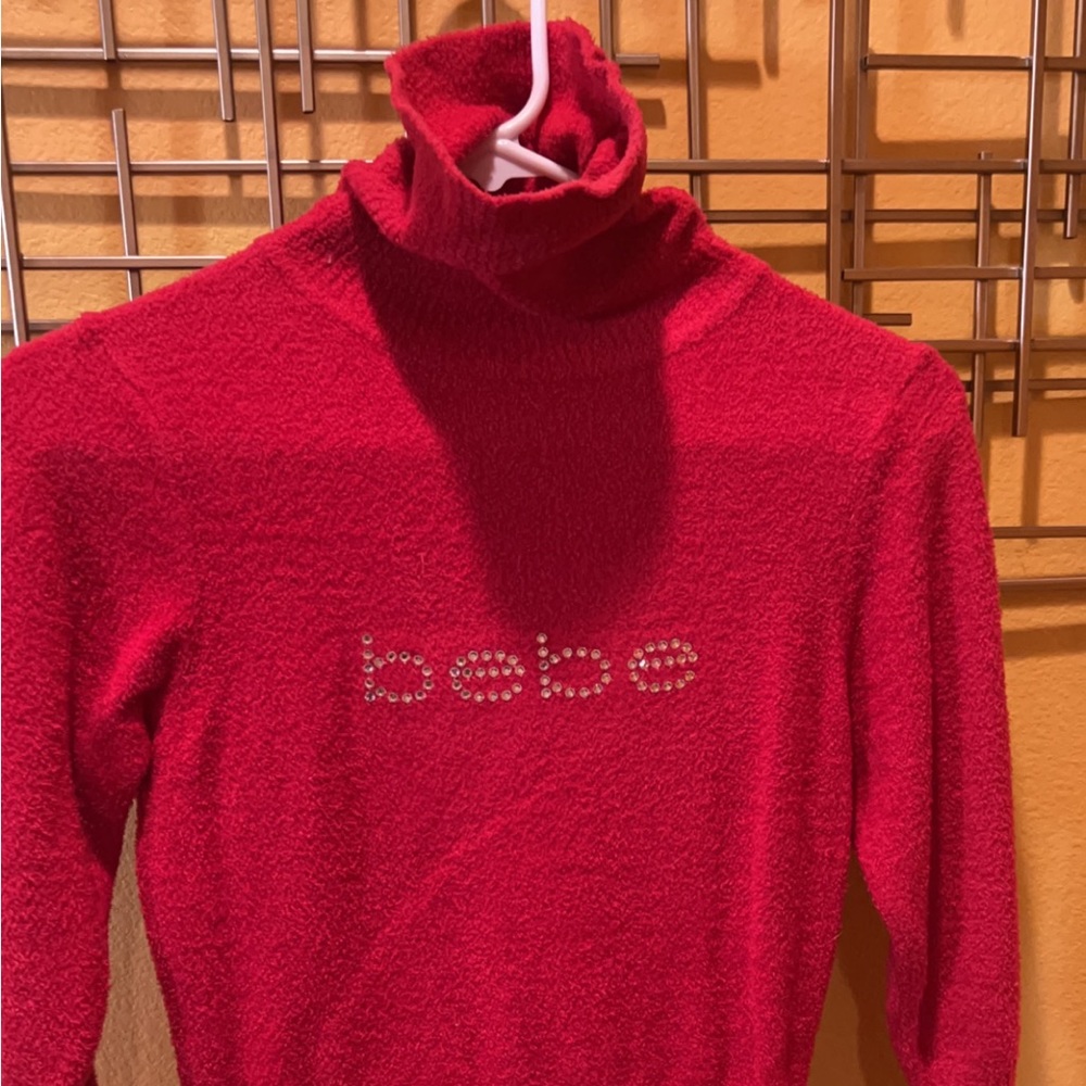 Bebe | Women’s Sweater Top Red Size Small